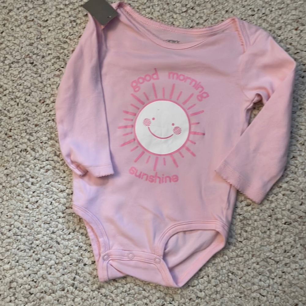 Hand designed onesie 12m